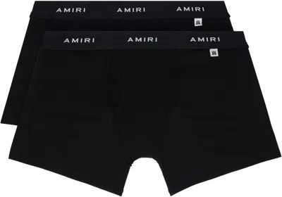 Amiri Two-pack Black Cotton Briefs