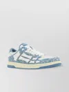 Amiri Two-tone Boucle Skel Sneakers