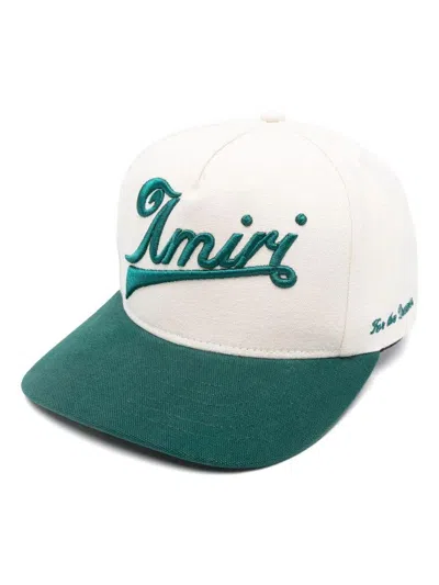 Amiri Two Tone Canvas Hat Accessories