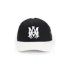 Amiri Ma Two-tone Canvas Hat In Black