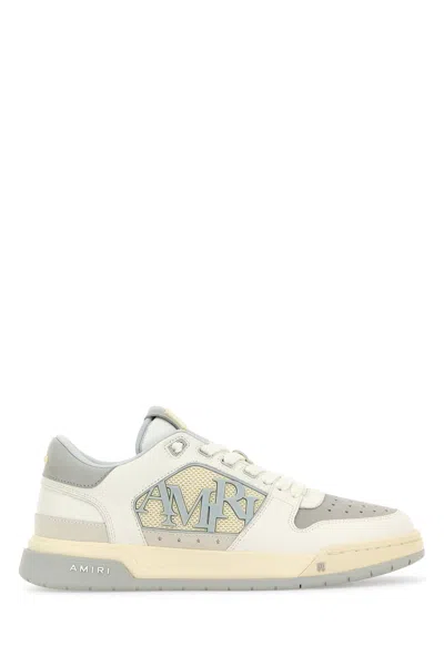 Amiri Two-tone Leather Classic Low Sneakers