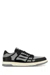 Amiri Two Tone Leather Skel Sneakers
