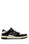 Amiri Skel Top Low Women S Sneakers In Blackwhite