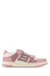 Amiri Skel Top Low Women S Sneakers In Pink