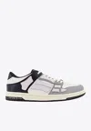 Amiri Multicolor Two-tone Skel Top Low Sneakers In White