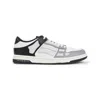 Amiri Multicolor Two-tone Skel Top Low Sneakers In White