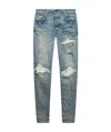 Amiri Jeans  Woman In Gray