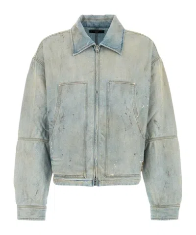 AMIRI UTILITY-STYLE DENIM JACKET