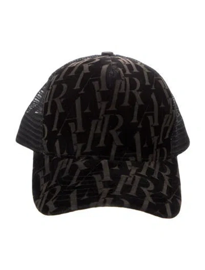 Pre-owned Amiri Valet Baseball Cap In Black