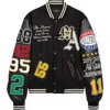 Amiri Varsity Patch Bomber Jacket In Multi