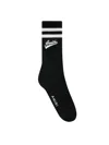 Amiri Varsity Script Socks In Black In Black