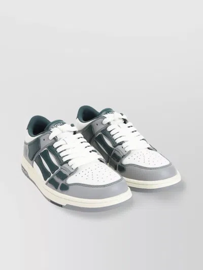 Amiri Varsity Skel Leather Sneakers