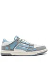 Amiri Varsity Skel Top Low Sneakers Ocean Sky