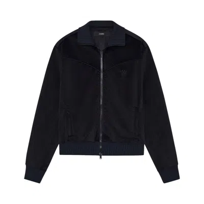 Pre-owned Amiri Velvet Track Jacket 'black' | Men's Size Xl