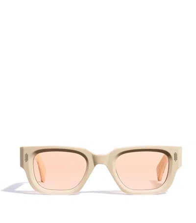 Amiri Venice Exposed Sunglasses In Neutral