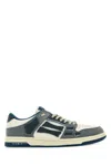 Amiri Low-top Leather Sneakers With Perforated Upper