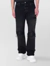 Amiri Vintage Distressed Jeans Belt Loops In Black