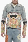 Amiri Denim Jacket In Blue