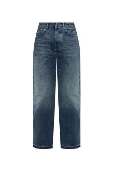 Amiri Straight-leg Jeans In Blue