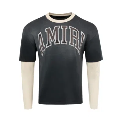Pre-owned Amiri Vintage Long-sleeve Tee 'black' | Men's Size Xl