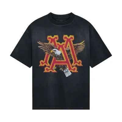 Pre-owned Amiri Vintage Ma Eagle Oversized T-shirt 'black' | Men's Size Xxl