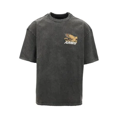 Amiri Vintage Pegasus Oversized T-shirt In Black