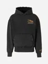 Amiri Hoodie En Coton In Black
