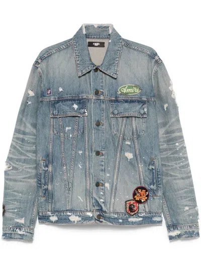 AMIRI AMIRI VINTAGE PEGASUS TRUCKER JACKET