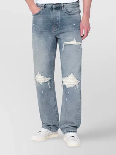 AMIRI VINTAGE RIPPED DENIM TROUSERS