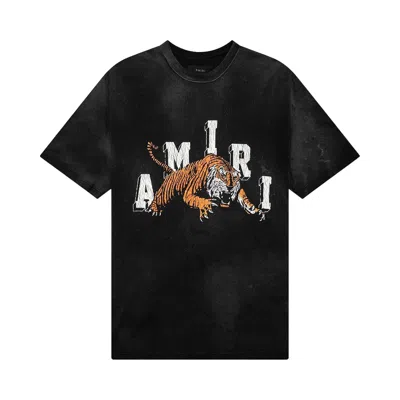 Pre-owned Amiri Vintage Tiger Tee 'black'