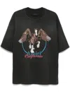 Amiri Vintage Wash Pegasus T-shirt T-shirt In Black