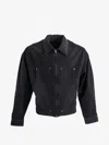 Amiri Vintage-inspired Denim Work Jacket In Black