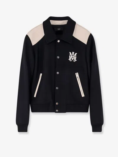 AMIRI VIRGIN WOOL BLEND MA BAND JACKET