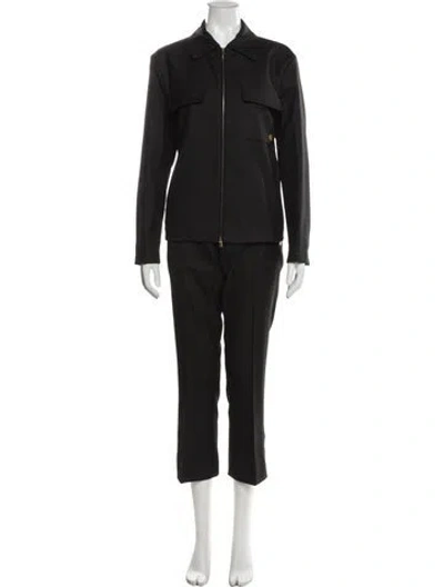 Pre-owned Amiri Virgin Wool Pantsuit In Gray