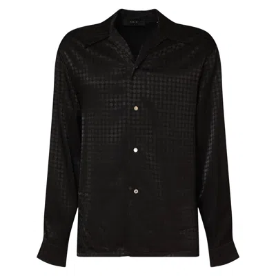 Amiri Black Ma Quad Long Sleeve Shirt