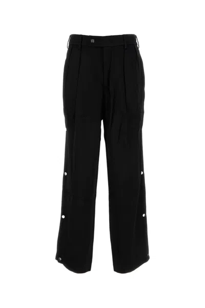 Amiri Viscose Trousers In Black