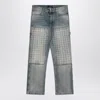 Amiri Washed Jeans With Decorative Panel