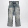 Amiri Washed Jeans With Decorative Panel