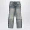 Amiri Washed Jeans With Decorative Panel