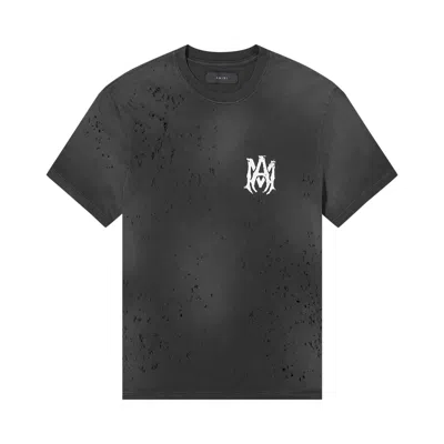 Pre-owned Amiri Washed Shotgun Tee 'black' | Men's Size L