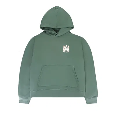 Pre-owned Amiri Watercolor Ma Hoodie 'green/peach' | Men's Size Xl