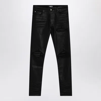 AMIRI AMIRI  WAX MX1 BLACK SKINNY JEANS