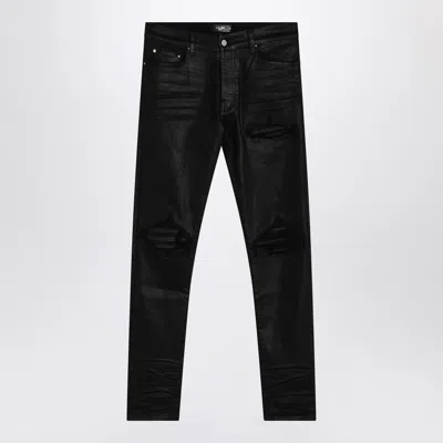 AMIRI AMIRI WAX MX1 BLACK SKINNY JEANS