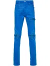 Amiri Wax Mx1 Jean True Blue In Blue