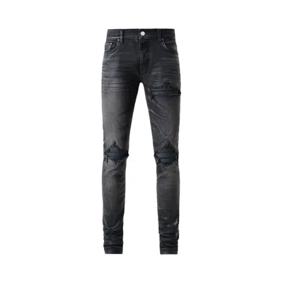 Pre-owned Amiri Waxed Tonal Mx1 Jean 'waxed Faded Black' | Men's Size 34