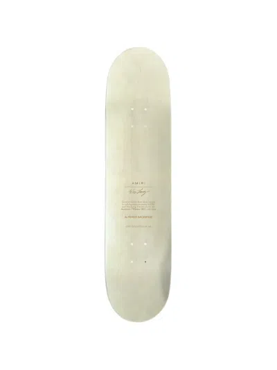 Amiri Wes Lang Altered Sacrifice Skate Deck In Neutral