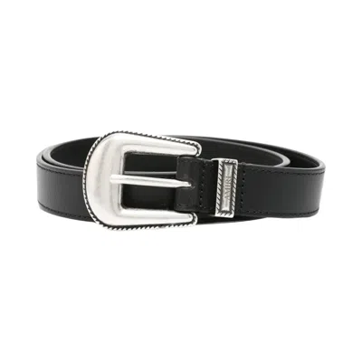 Pre-owned Amiri Western Belt 'black Nickel' | Men's Size Onesize