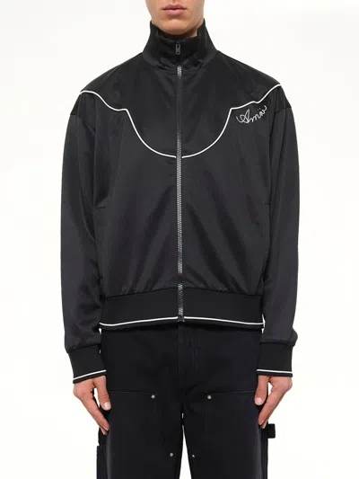 Amiri Western Track Jacket In Transparent