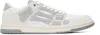 Amiri Men's Skel Low Suede Crystal-embellished Sneakers In Birch