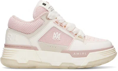 Amiri Ma 1 Logo-detail Sneakers In Pink